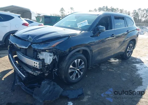 2021 Toyota Highlander Xle from USA, damaged, VIN 5TDGZRAH7MS531924